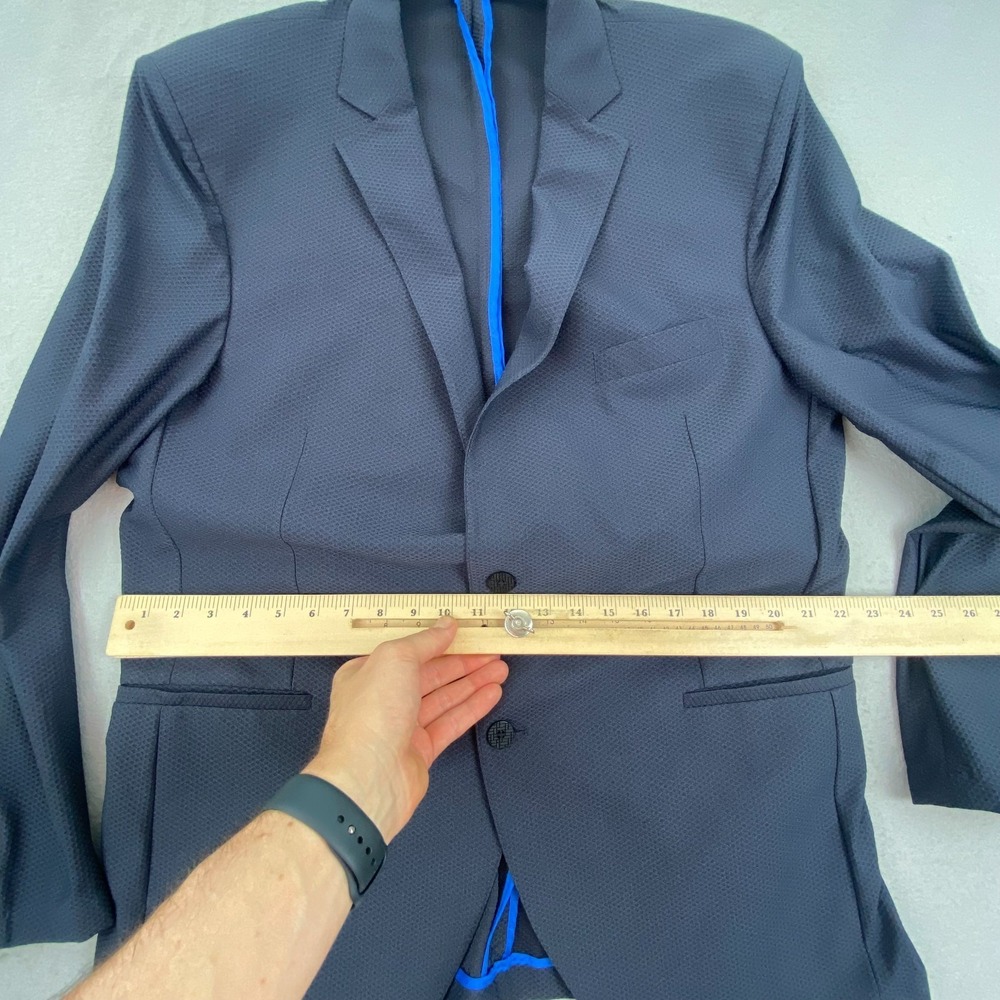 Twillory Performance Golf Sport Blazer Jacket Mens 46L Long unstructured - Picture 16 of 16
